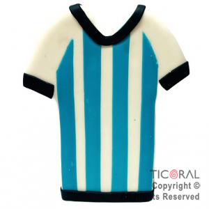ADORNO CAMISETA RACING CLUB PORCELANA FRIA G x 1